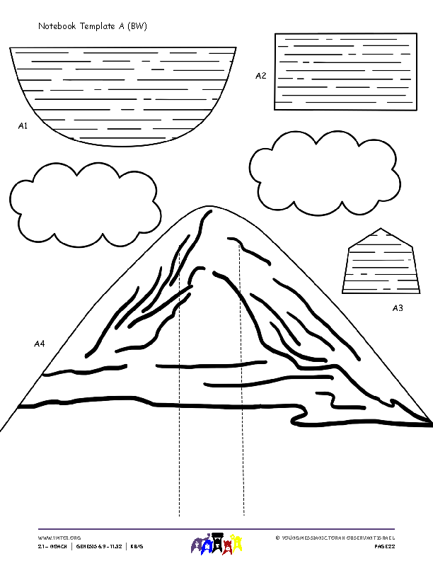 Notebook Template A & B (BW)