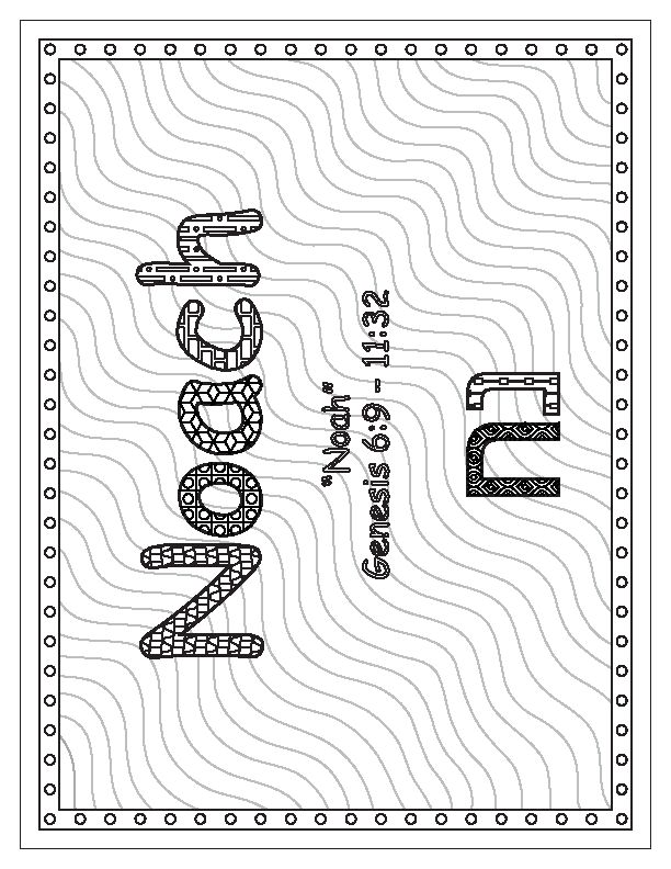 Noach Coloring Page