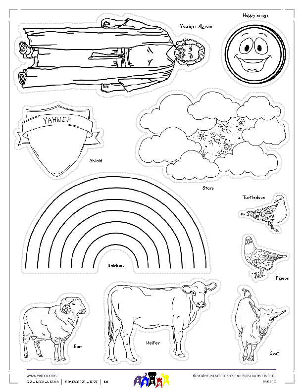 Little Gems Story Characters (BW)