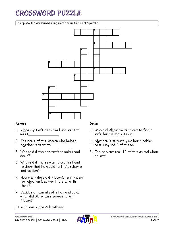 Crossword Puzzle