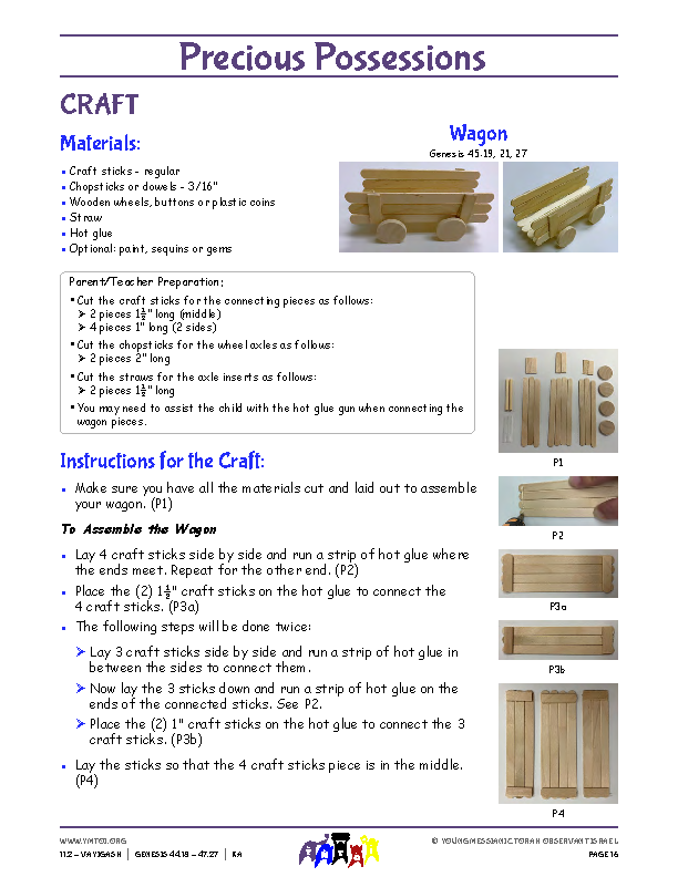 Craft Instructions