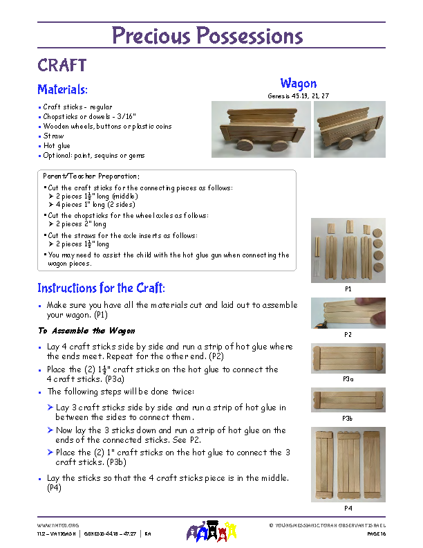 Craft Instructions
