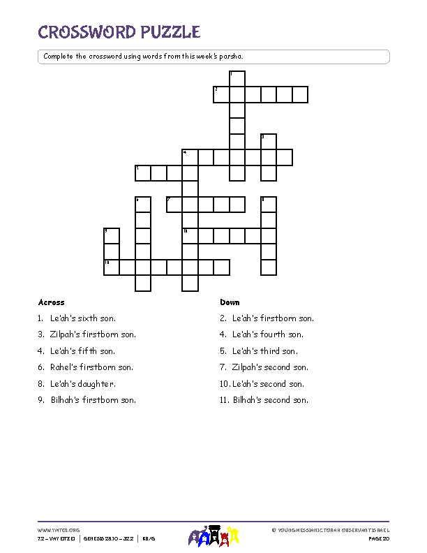 Crossword Puzzle 2