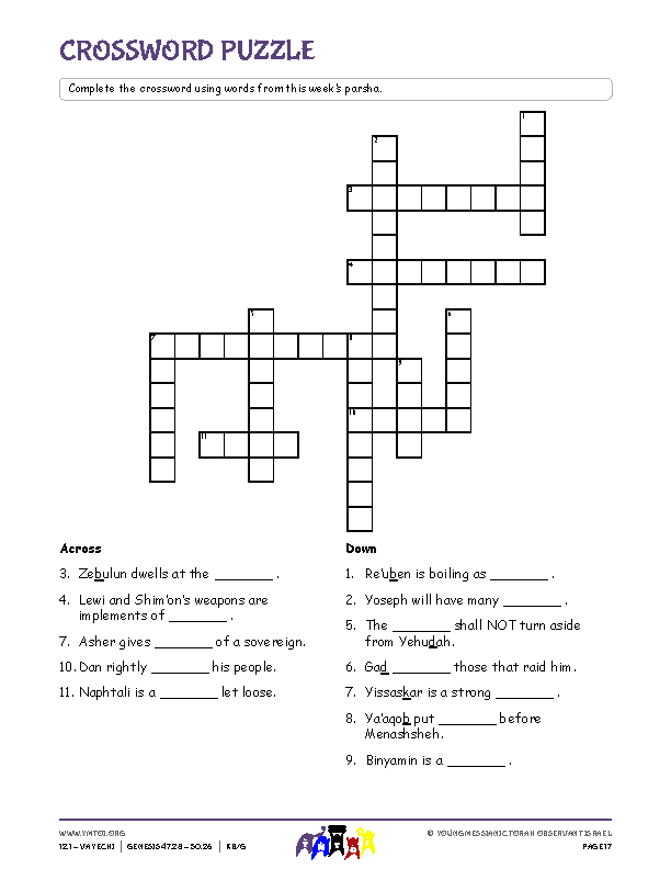 Crossword Puzzle