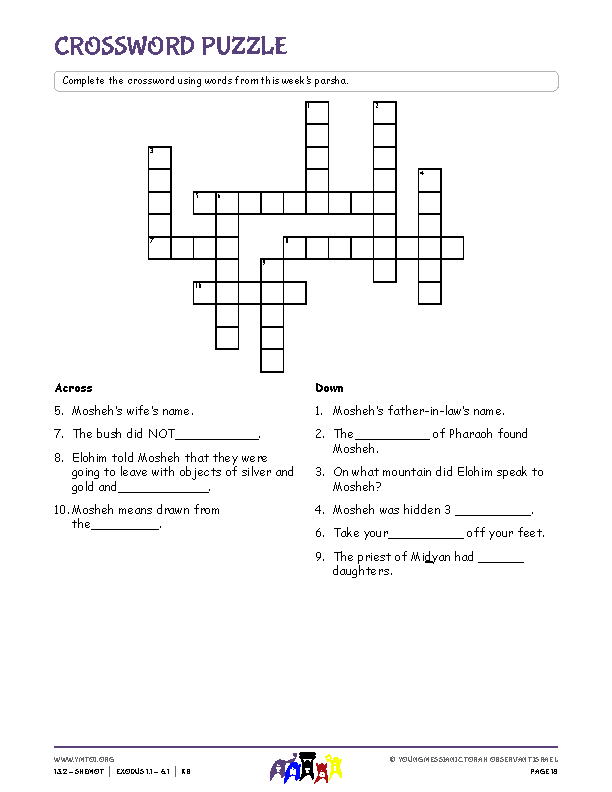 Crossword Puzzle