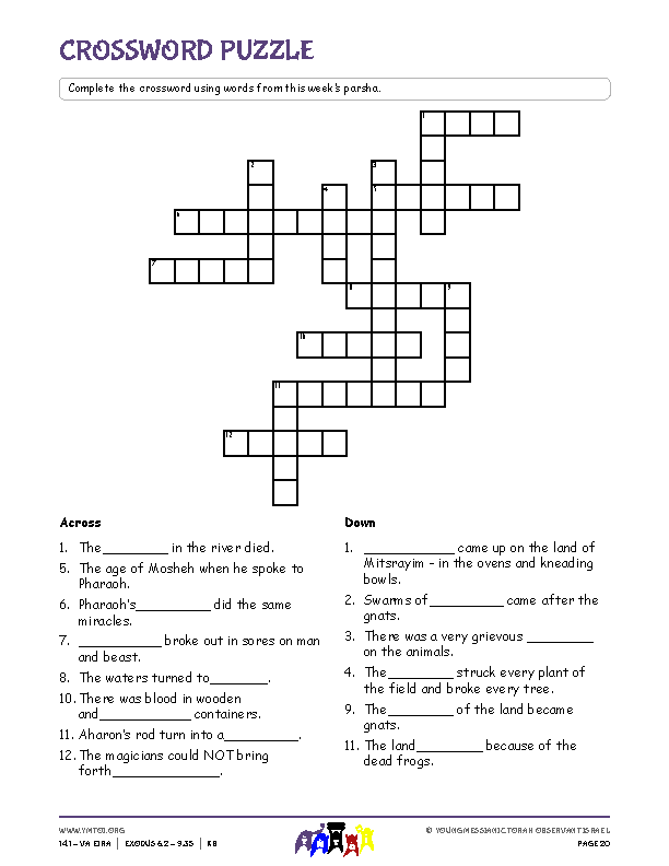 Crossword Puzzle