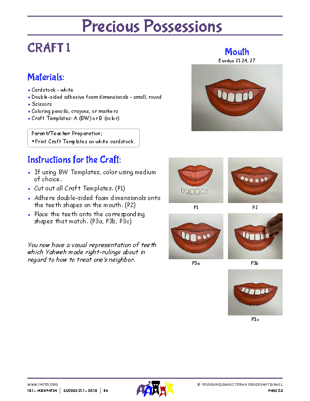 Craft 1 Instructions