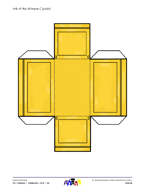 Ark of the Witness Templates C & D (color)