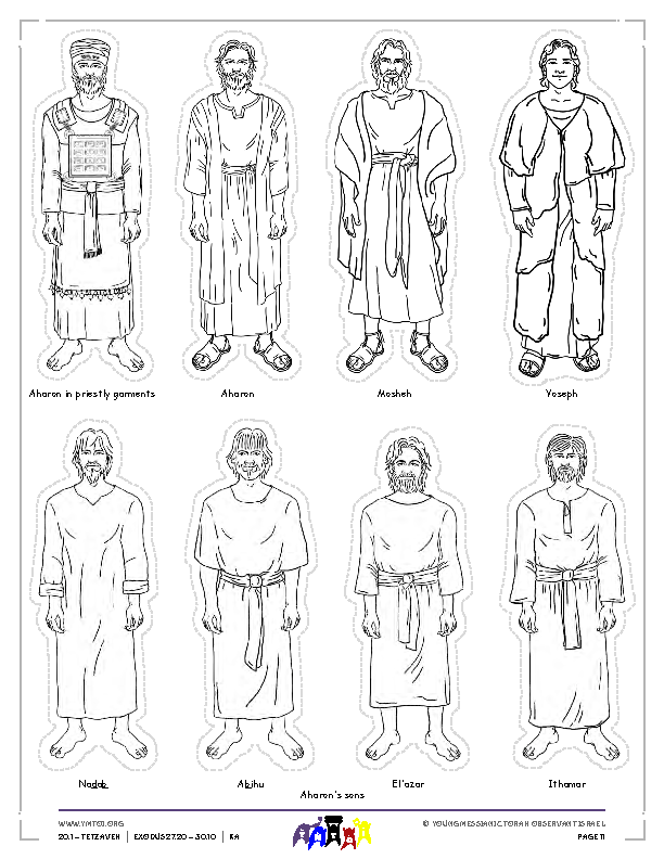 20.1 Tetzaveh - Blueprints for the Set-apart Garments - YMTOI