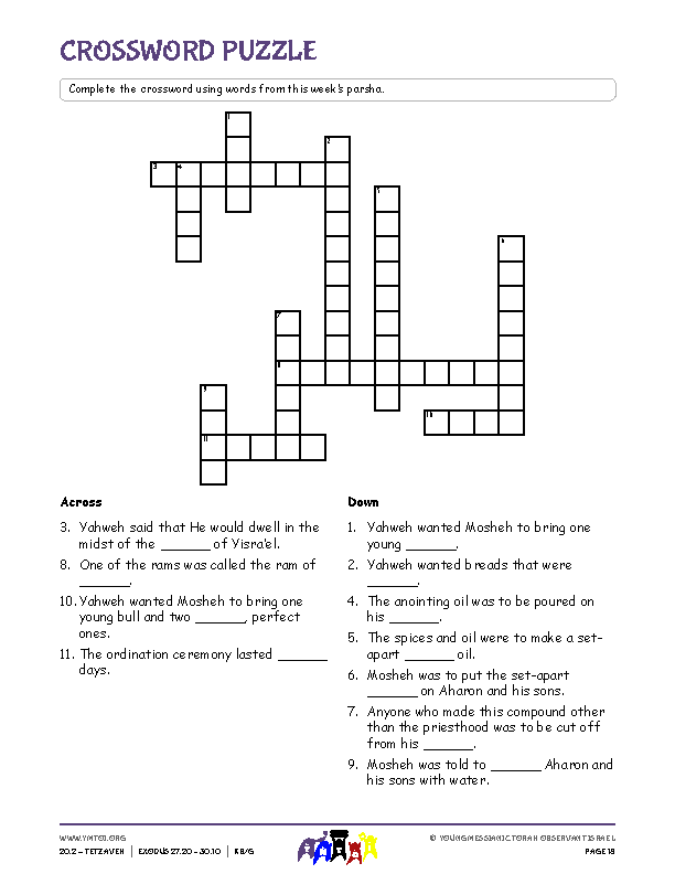 Crossword Puzzle