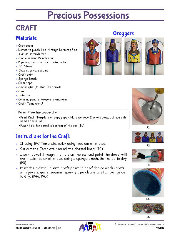 Craft 1 Instructions - Groggers