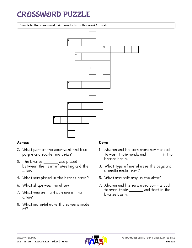 Crossword Puzzle