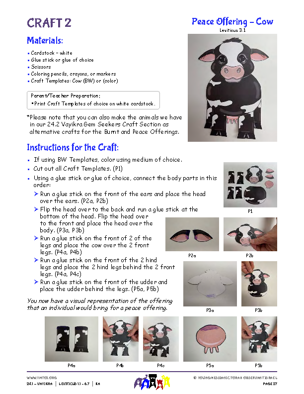 Craft 2 Instructions