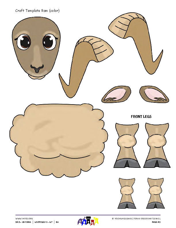 Craft Template Ram (color)