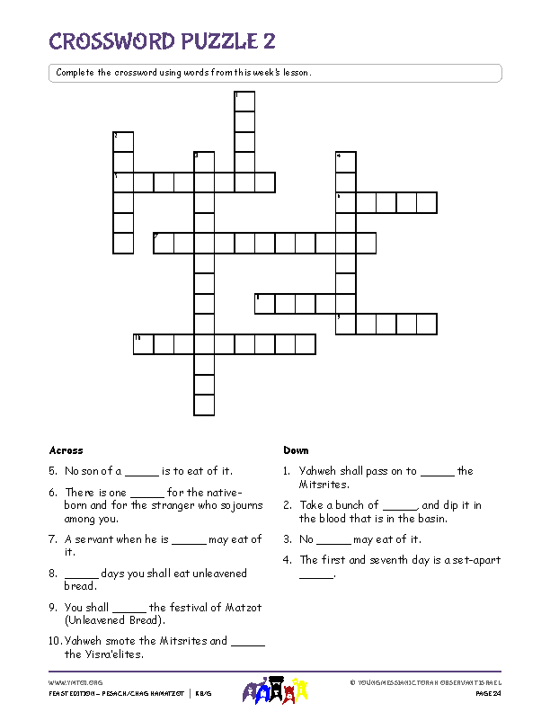 Crossword Puzzle 2