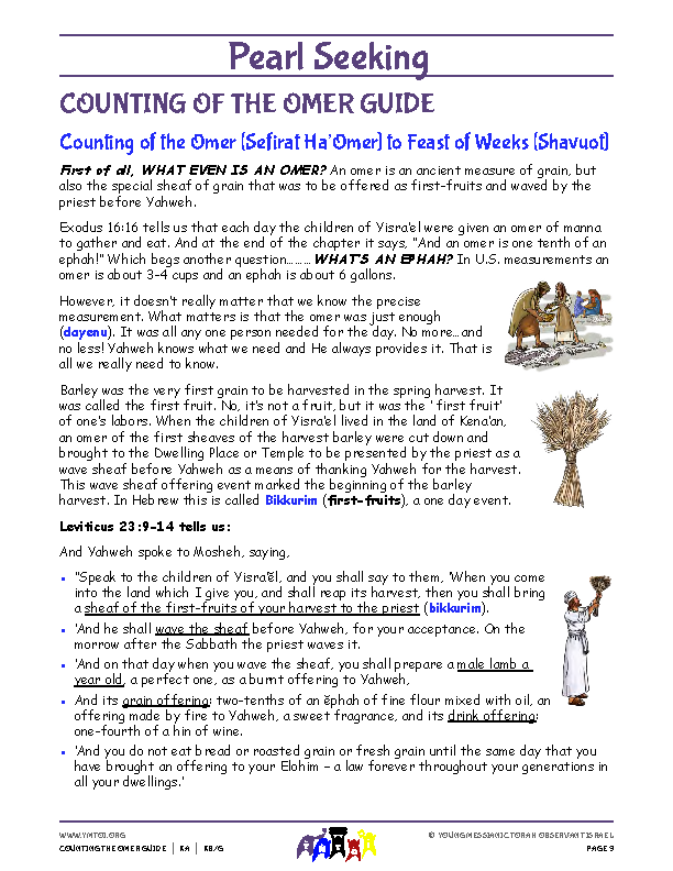 Parsha Points (main lesson content)