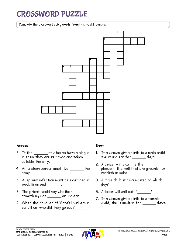 Crossword Puzzle