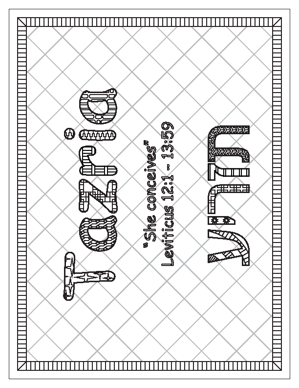 Tazria Coloring Page