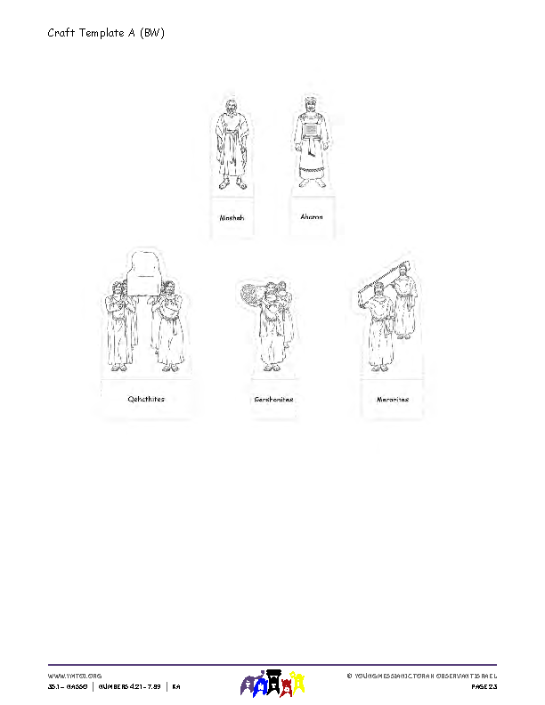Craft Template A (BW)