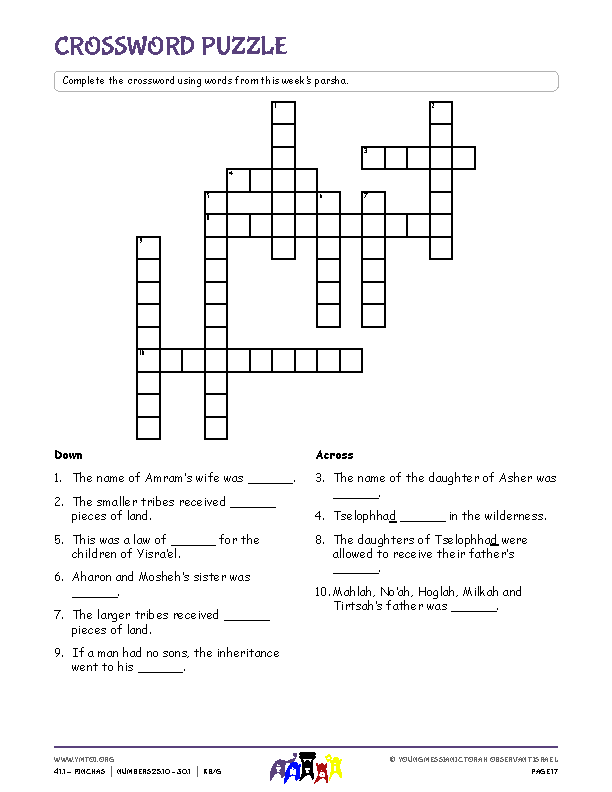 Crossword Puzzle