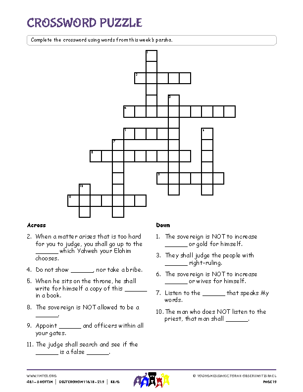 Crossword Puzzle