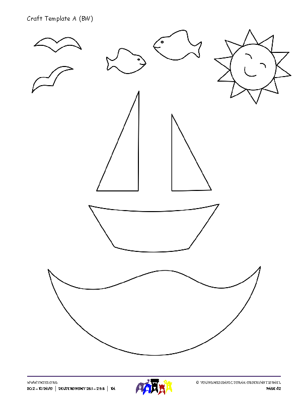Craft Template A (BW)