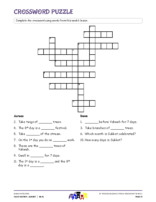 Crossword Puzzle