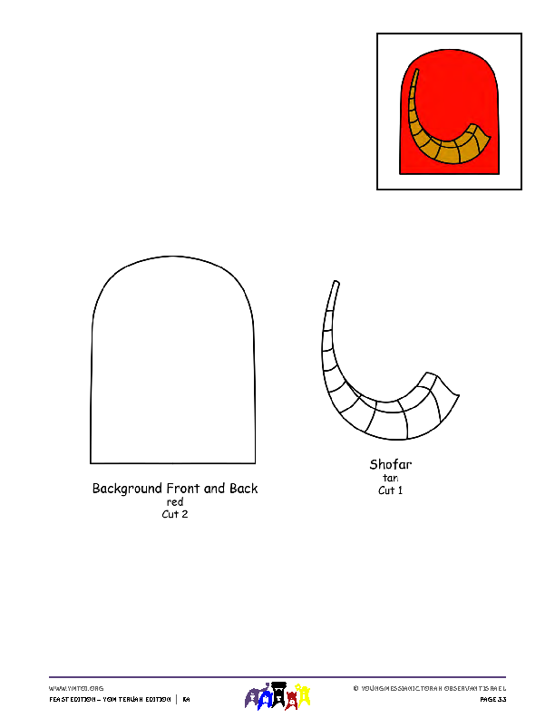 Shofar Template