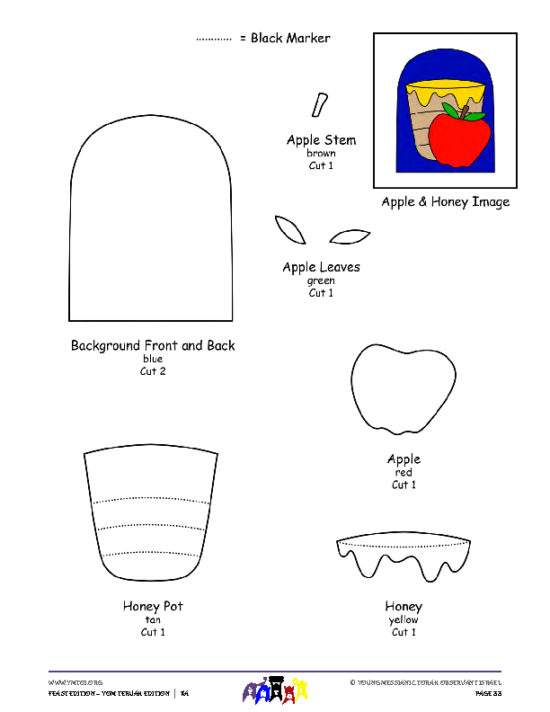 Apple & Honey Template
