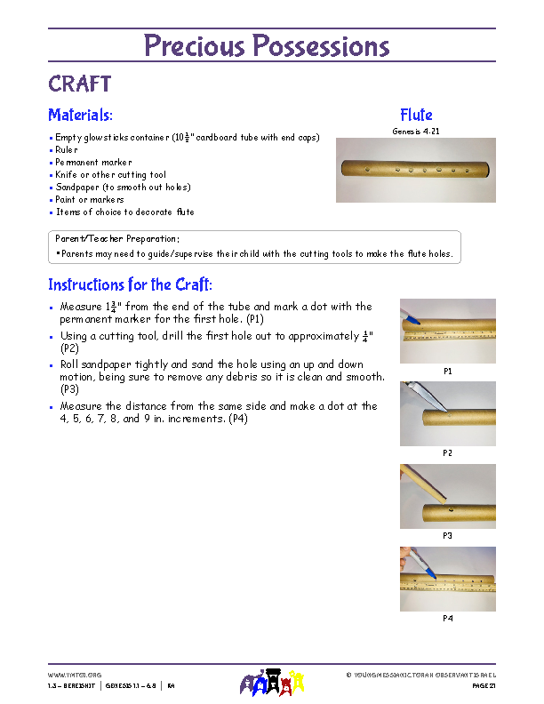 Craft Instructions