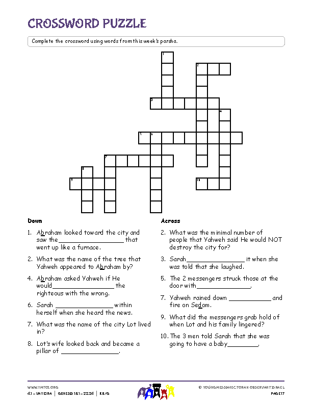 Crossword Puzzle