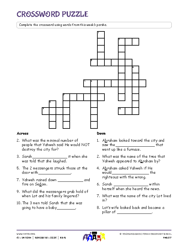 Crossword Puzzle