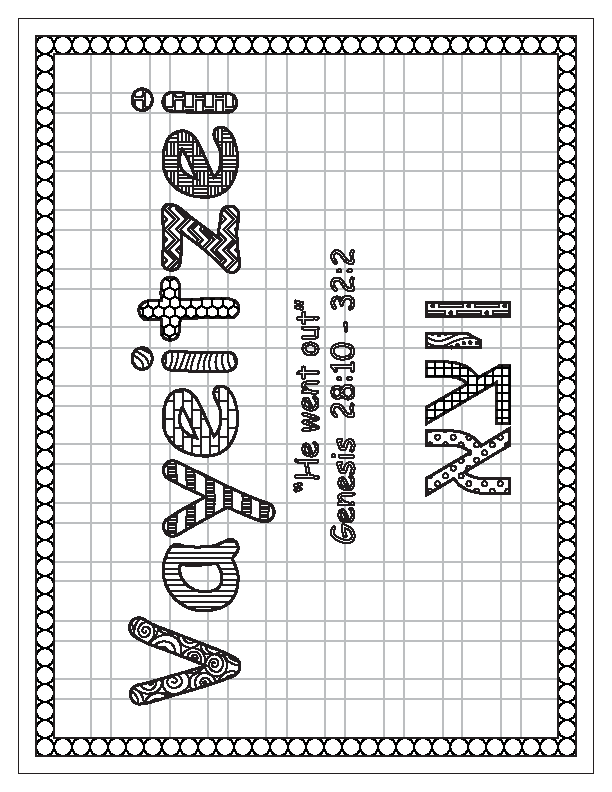 Vayitzei Coloring Page