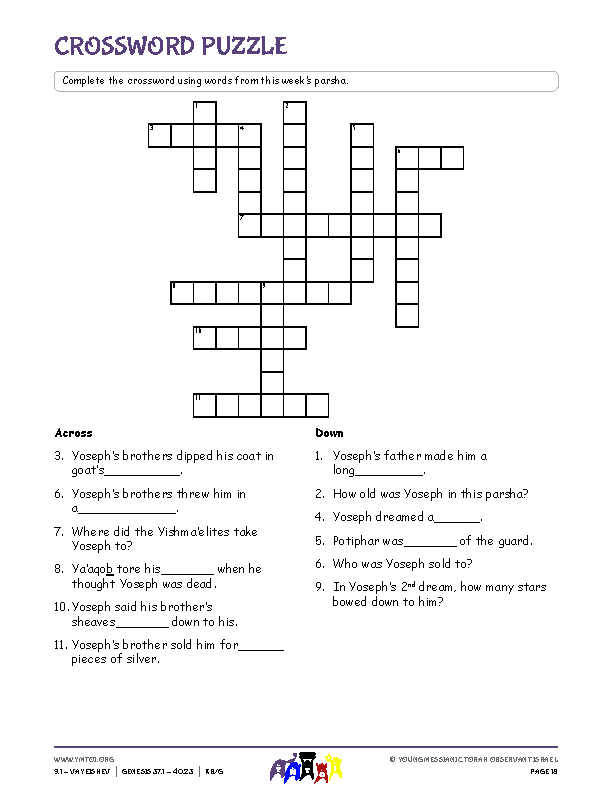 Crossword Puzzle