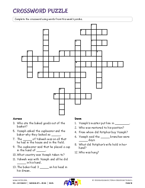 Crossword Puzzle