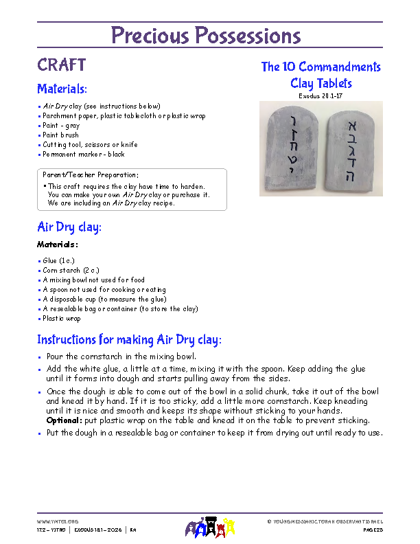 Craft Instructions