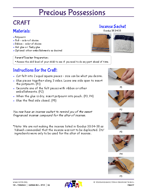 Craft Instructions