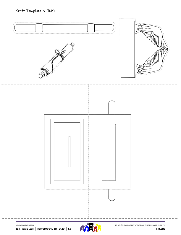 Craft Template A (BW)